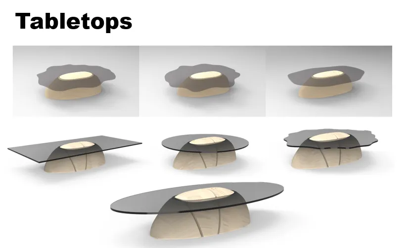 Lounge Table in Damaged Spruce – Exploring Meaningful and Sustainable Design