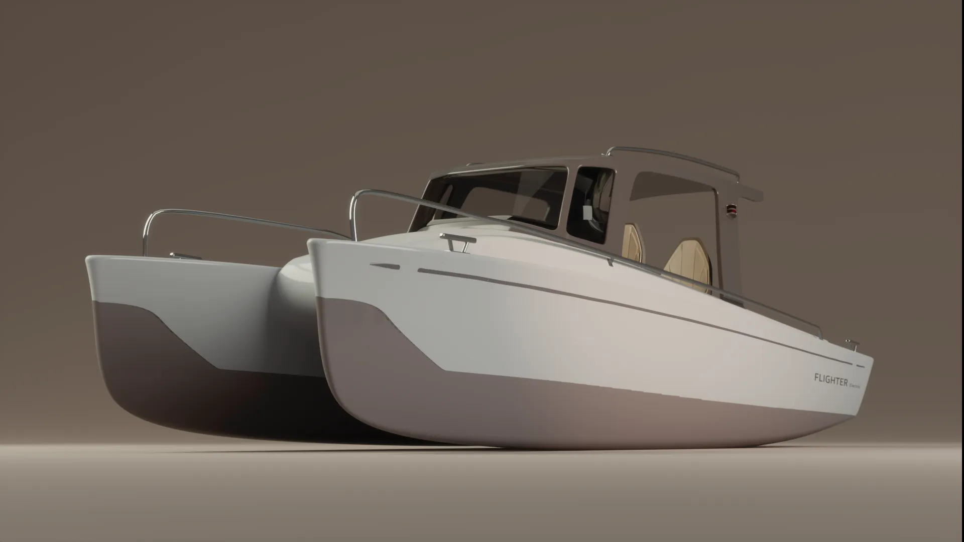 Interior Design of Hydro-Foiling Boat