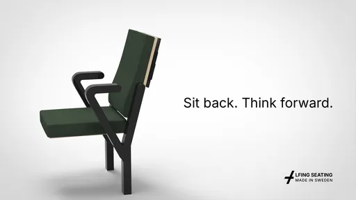 Sit back. Think forward.